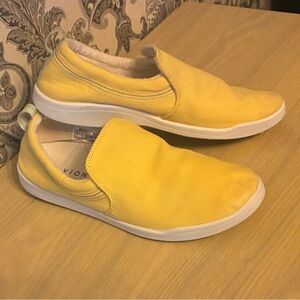 Yellow VIONIC Slip-On Sneakers